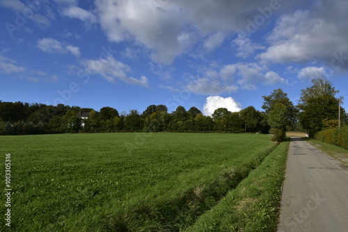 Natur und Wolken bei Bad Münder