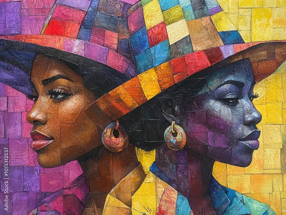 celebrating juneteenth national independence day vibrant colors and ...
