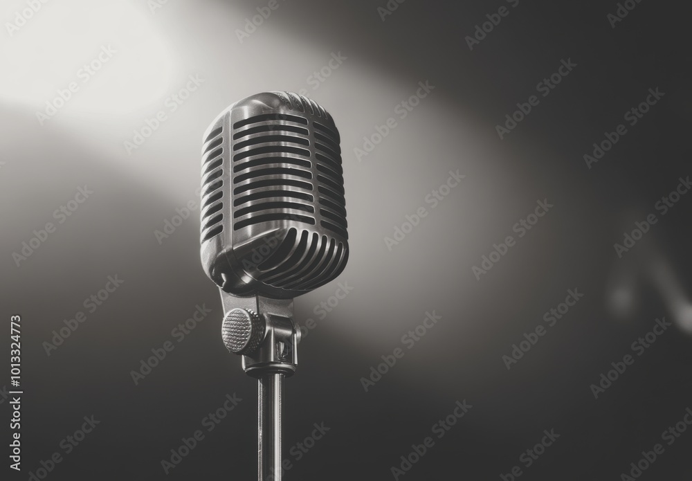Fototapeta premium Vintage Microphone.