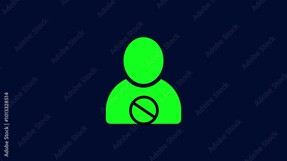 Locked portfolio account. profile security lock icon. Locked portfolio account. profile security lock icon.