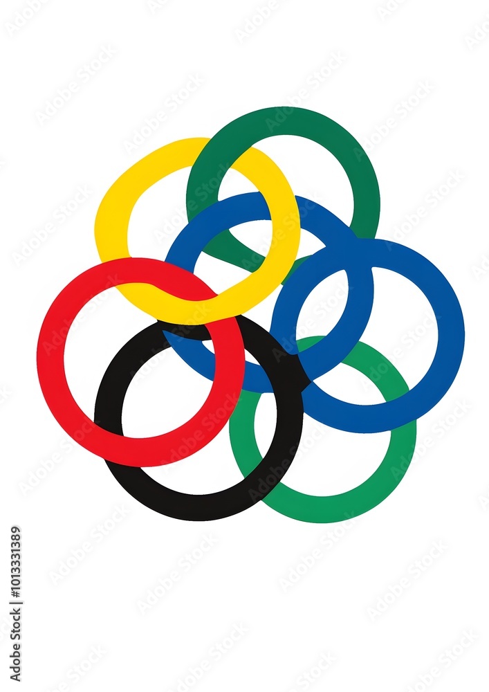 Colorful abstract geometric shapes Colorful abstract geometric shapes