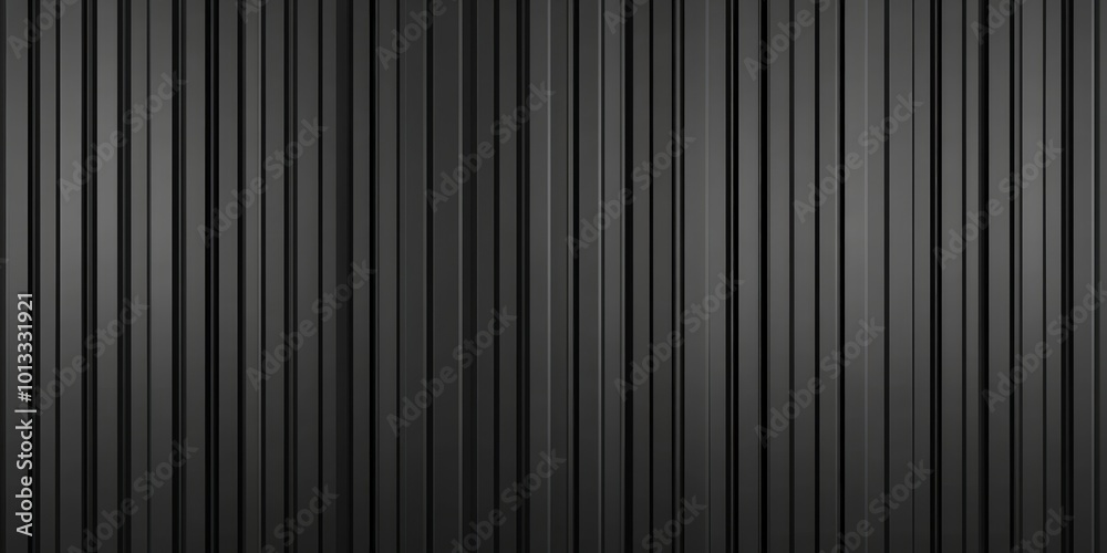 Black Metal Background with Vertical Stripes Black Metal Background with Vertical Stripes