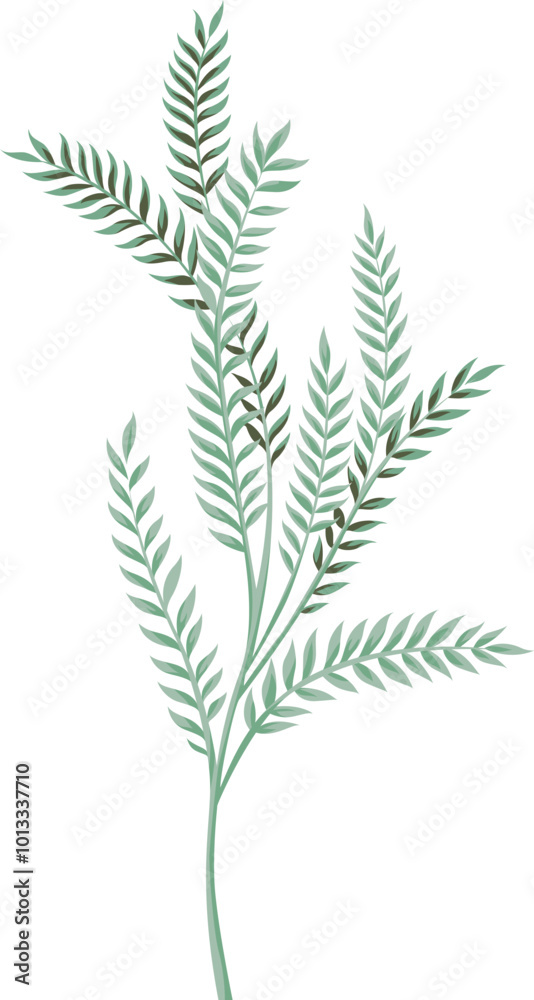 Elegant tree illustration vector art Elegant tree illustration vector art