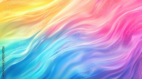 Wallpaper Mural Colorful Gradient Background with Rainbow Hues Torontodigital.ca