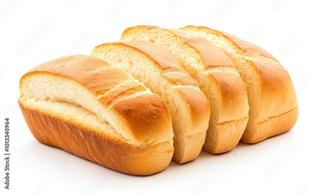 Bread isolated stock photo on white background Bread isolated stock photo on white background