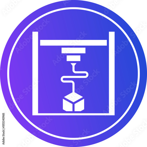 3d Printer Icon