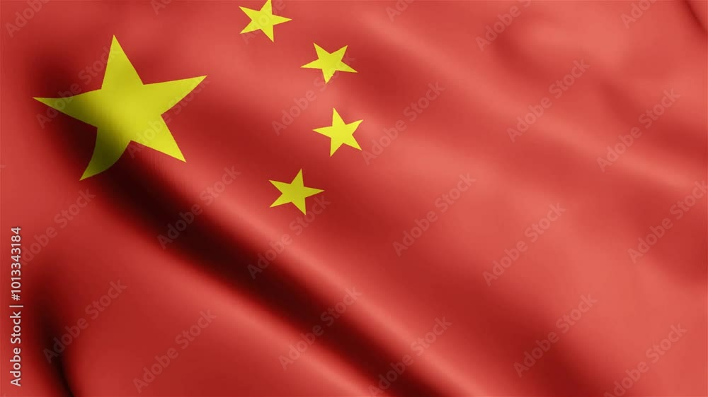 4k render China Flag video waving in wind China Flag Wave Loop waving in wind Re 4k render China Flag video waving in wind China Flag Wave Loop waving in wind Re