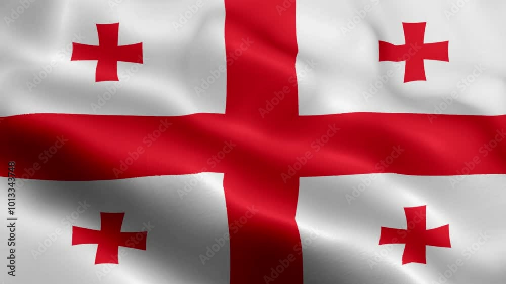 4k render Georgia Flag video waving in wind Georgia Flag Wave Loop waving in win 4k render Georgia Flag video waving in wind Georgia Flag Wave Loop waving in win