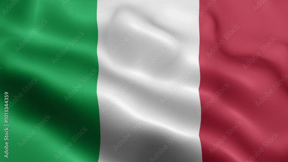 4k render Italy Flag video waving in wind Italy Flag Wave Loop waving in wind Re 4k render Italy Flag video waving in wind Italy Flag Wave Loop waving in wind Re