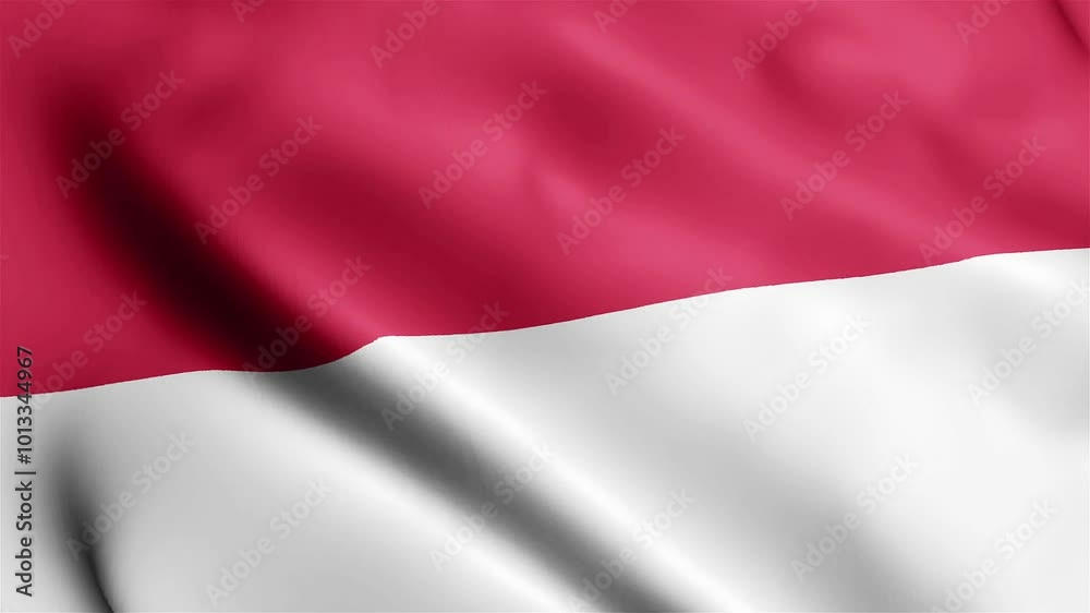 4k render Monaco Flag video waving in wind Monaco Flag Wave Loop waving in wind 4k render Monaco Flag video waving in wind Monaco Flag Wave Loop waving in wind
