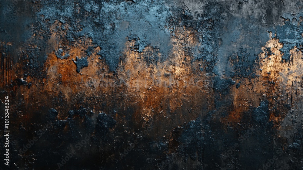 Abstract Rusted Metal Texture Abstract Rusted Metal Texture