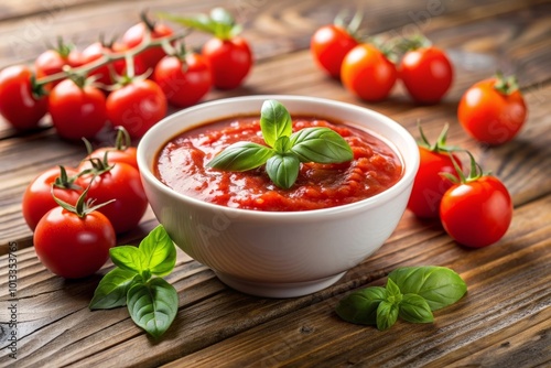 Homemade Tomato Sauce with Basil