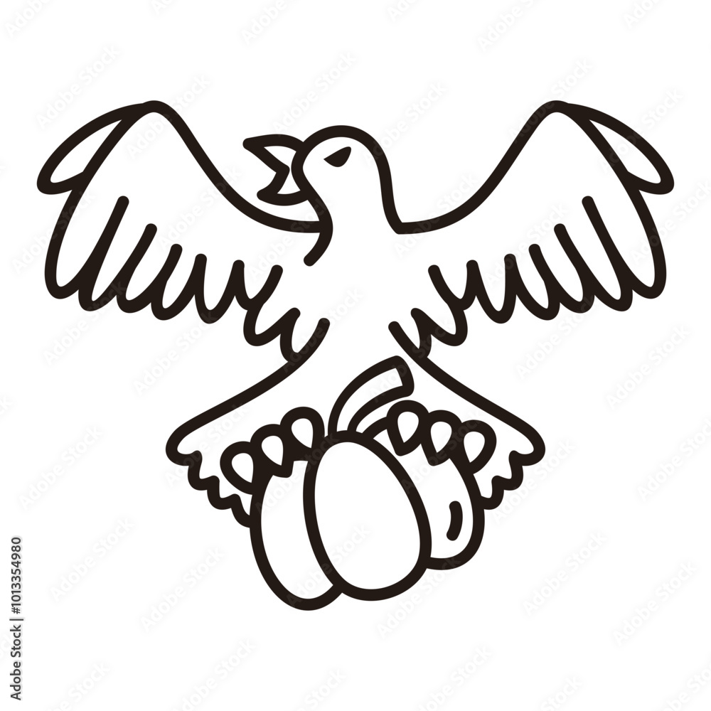 Obraz premium 27-Raven.svg