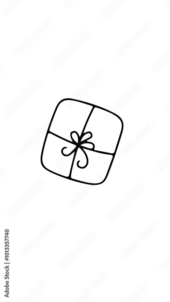 Fototapeta premium regalo icono