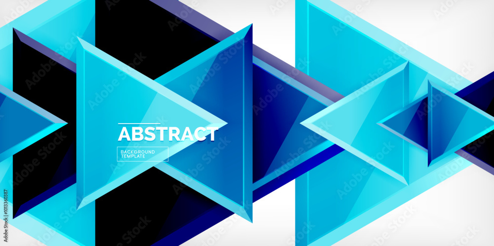 Abstract background - glossy triangles. Vector Illustration For Wallpaper, Banner, Background, Card, Book Illustration, landing page Abstract background - glossy triangles. Vector Illustration For Wallpaper, Banner, Background, Card, Book Illustration, landing page