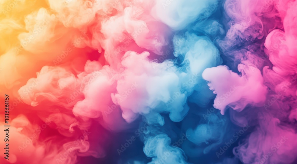 Colored smoke background Colored smoke background