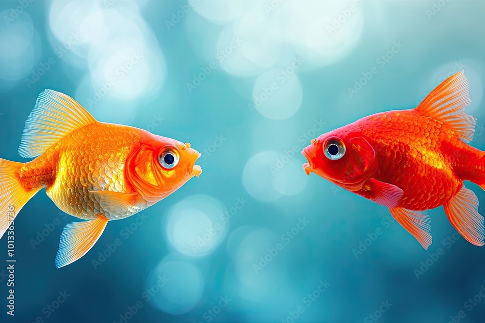 Super Fish Battles With Neighbors in Vibrant Underwater Environment During Daylight Hours Super Fish Battles With Neighbors in Vibrant Underwater Environment During Daylight Hours