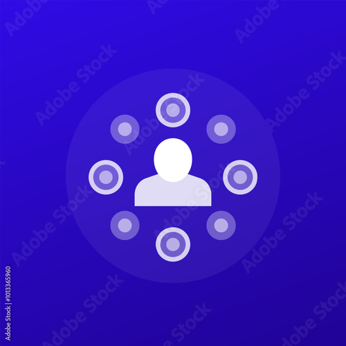 variety and variation icon, transparent design