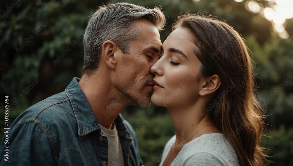 couple kissing couple kissing