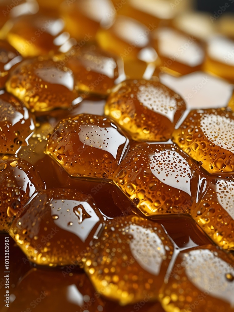 Close-up of honey. Close-up of honey.