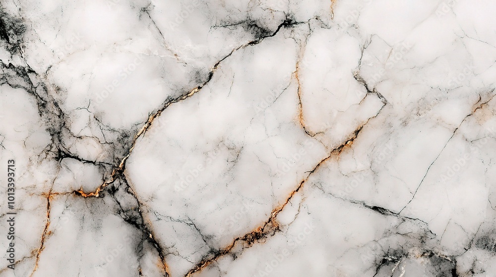 Elegant Marble Texture with Golden Veins Elegant Marble Texture with Golden Veins