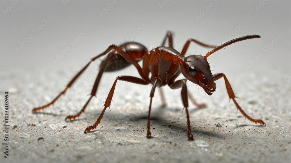 ant on the ground ant on the ground