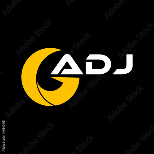 ADJ letter logo design for your brand or company business. company logo ,rand, initial, finance logo, luxury ,tech , marketing
