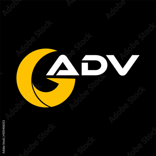 ADV letter logo design for your brand or company business. company logo ,rand, initial, finance logo, luxury ,tech , marketing