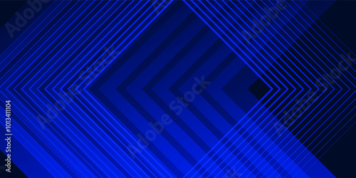 blue techno abstract background overlap layer on dark space with rhombus decoration. Modern graphic design element motion style concept for banner, flyer, card, brochure cover, or landing page