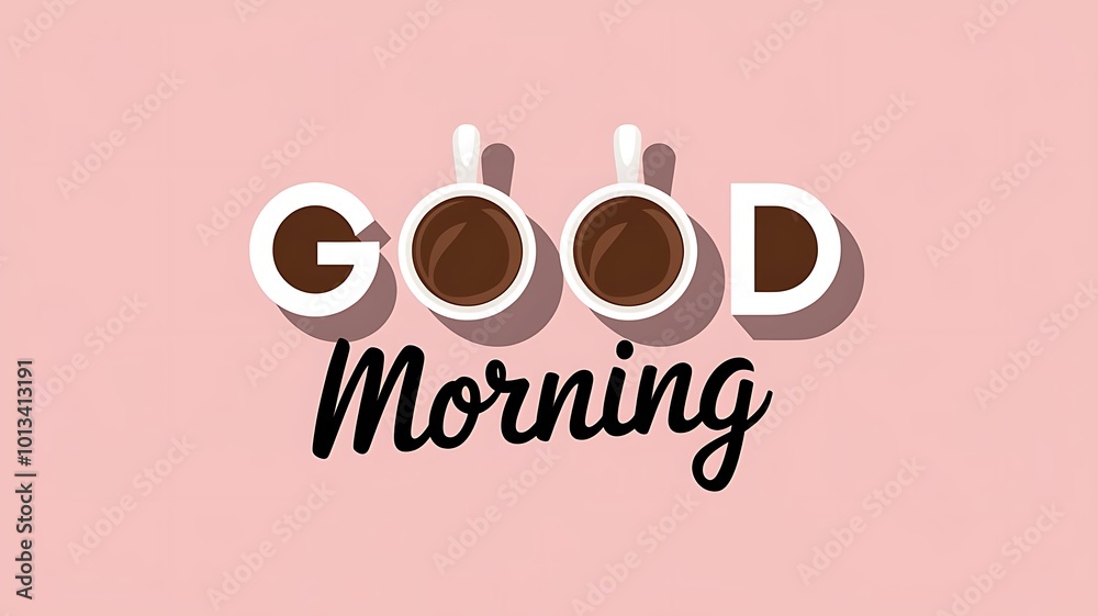 Obraz premium Good Morning, Background, wallpaper, desktop, mobile 