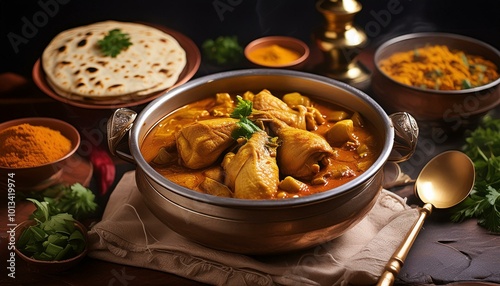 chicken curry with rice