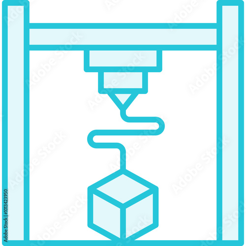 3d Printer Icon