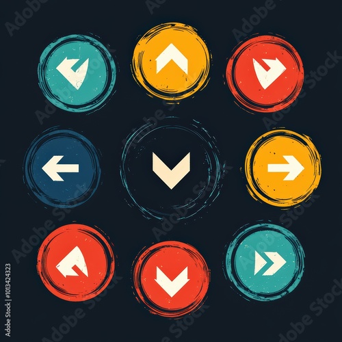 Free Download buttons for vector illustration - GFXLoad