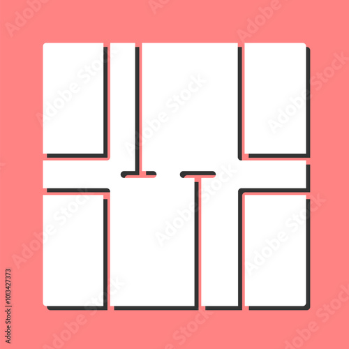 Evacuation Plan Vector Icon