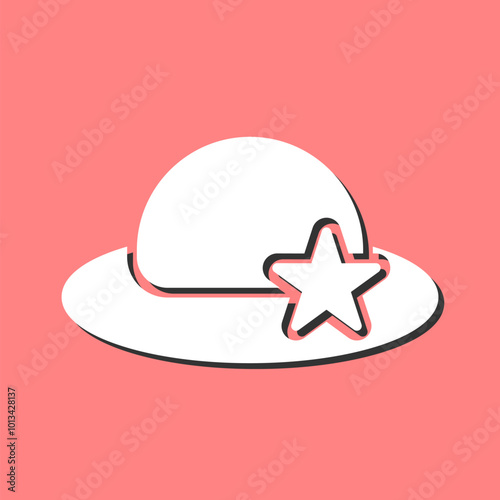 Women's Hat Vector Icon