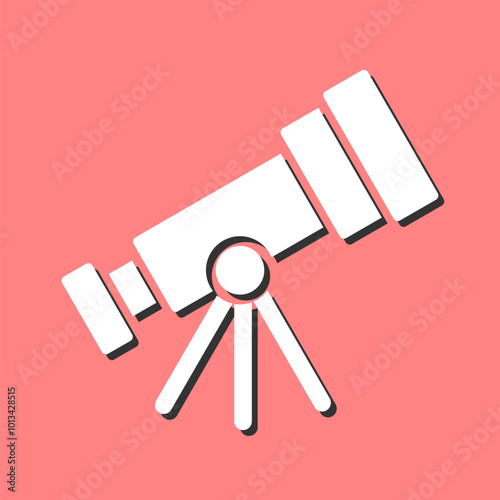 Telescope Vector Icon