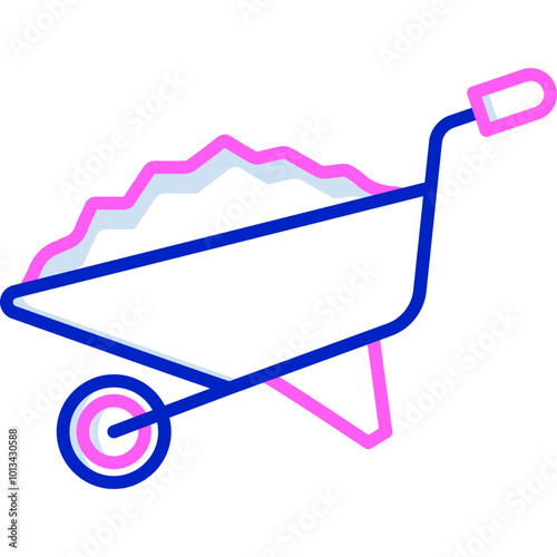 Wheelbarrow Icon