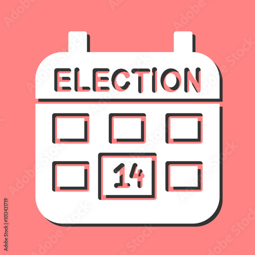 Election Day Vector Icon