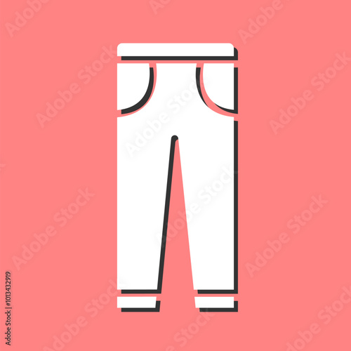Trousers Vector Icon