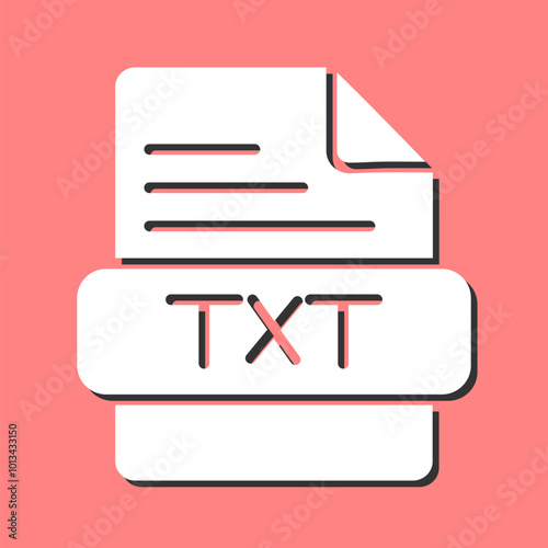TXT Vector Icon