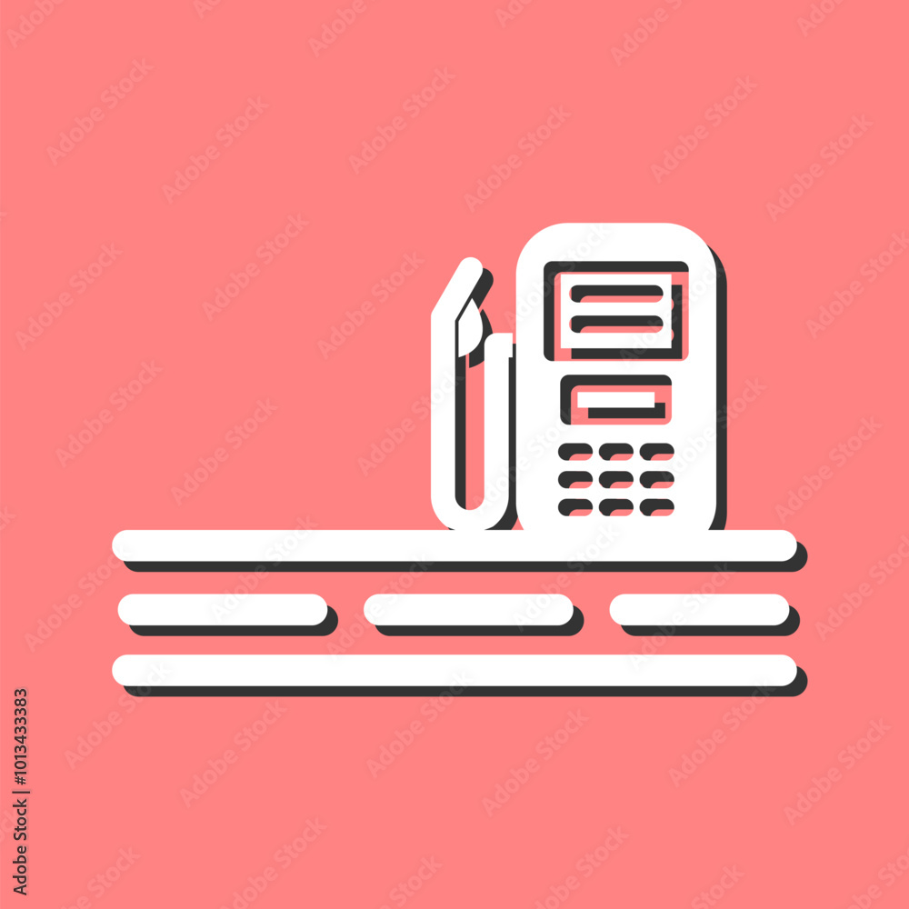Gas Station Petrol Station Vector Icon Gas Station Petrol Station Vector Icon