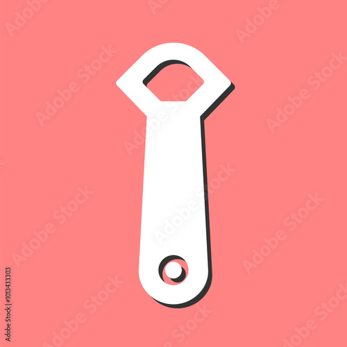 Bottle Opener Vector Icon