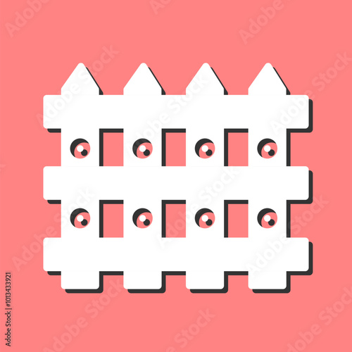 Fence Vector Icon