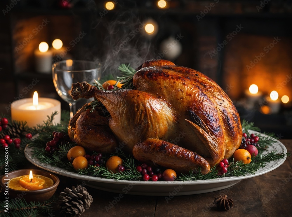 A perfectly roasted turkey for holiday cheer A perfectly roasted turkey for holiday cheer