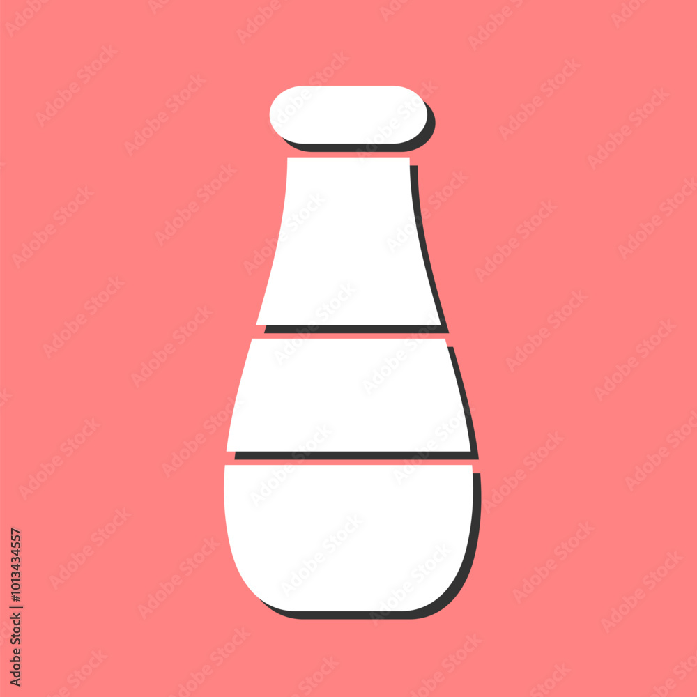 Milk Bottle Vector Icon Milk Bottle Vector Icon