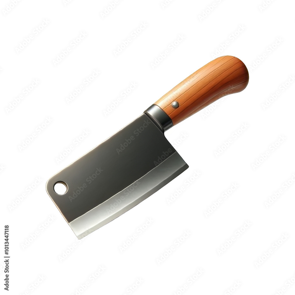 Cleaver isolated on transparent background Cleaver isolated on transparent background