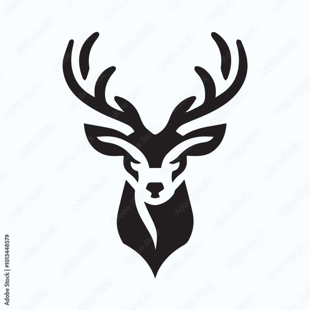 Deer logo deer icon deer head vector Collection of black deer icons.Logo of deer.Deer simple icon.Reindeer vector symbols.Set of deers. Deer logo deer icon deer head vector Collection of black deer icons.Logo of deer.Deer simple icon.Reindeer vector symbols.Set of deers.