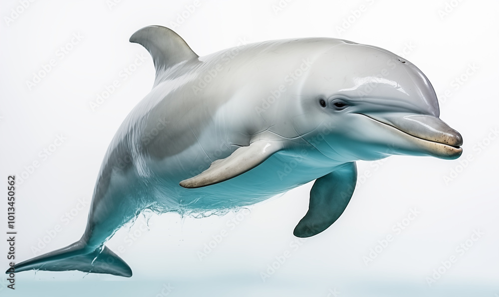 Obraz premium A dolphin studio shot on a clean background