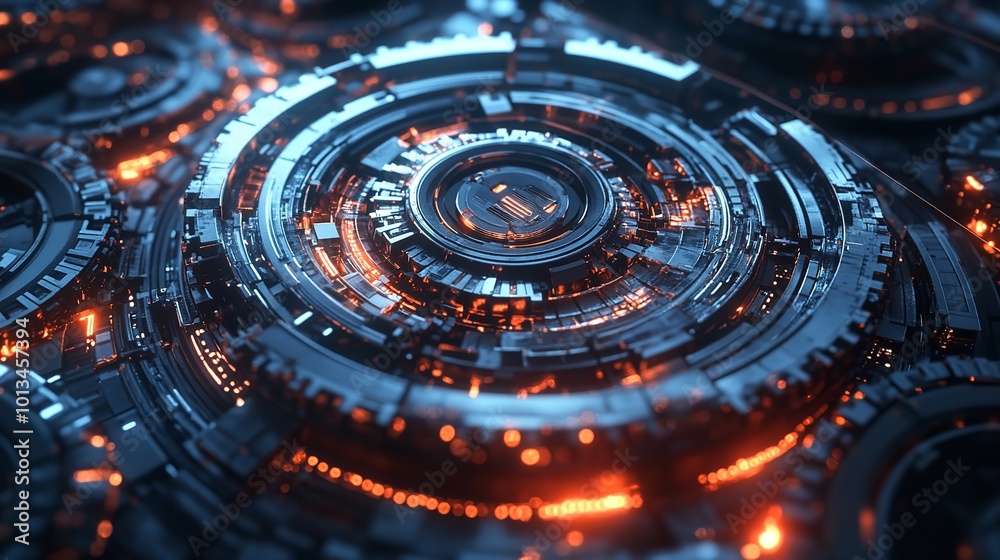 An illustration of vector abstract futuristic. An illustration of vector abstract futuristic.