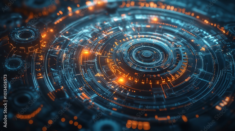 An illustration of vector abstract futuristic. An illustration of vector abstract futuristic.